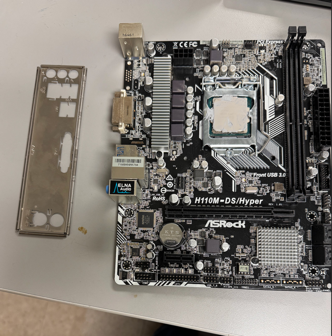 ASRock H110M-DS/HYPER Intel 1151 DDR4 mATX Motherboard + Core I7-7700
