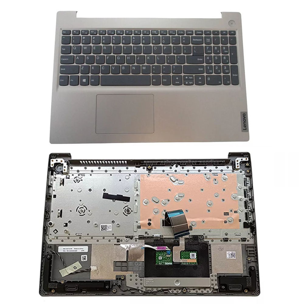 Palmrest Non-Backlit Keyboard Touchpad For Lenovo IdeaPad 3 15IIL05 5CB1D03689