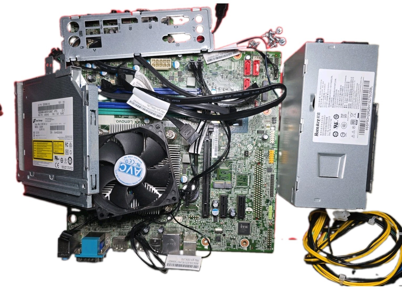 Lenovo ThinkCentre M710t IB250MH I5-7400 CPU Power Supply DVD 