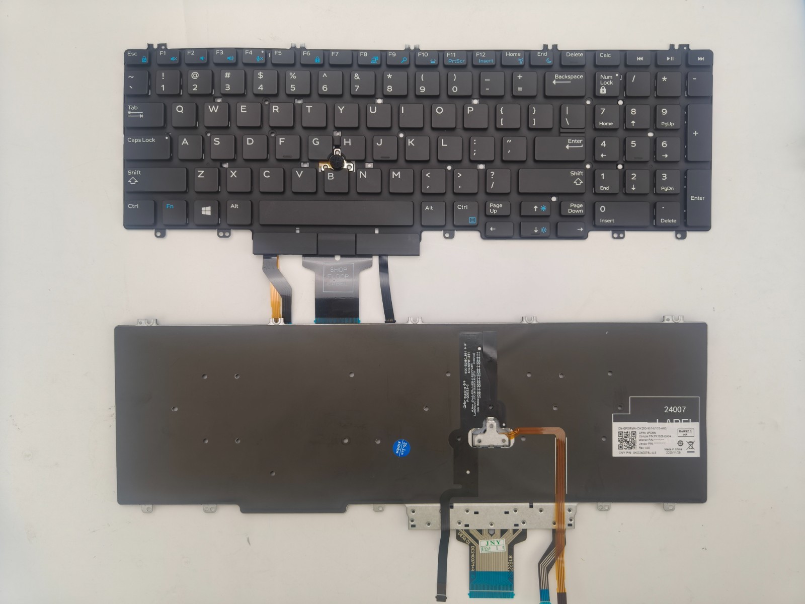New US Backlit Keyboard for Dell Precision 7530 7540 7730 7740 266YW