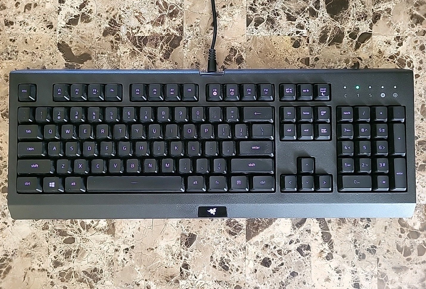 RAZER Power Up Programmable LITE KEYBOARD Blackwidow
