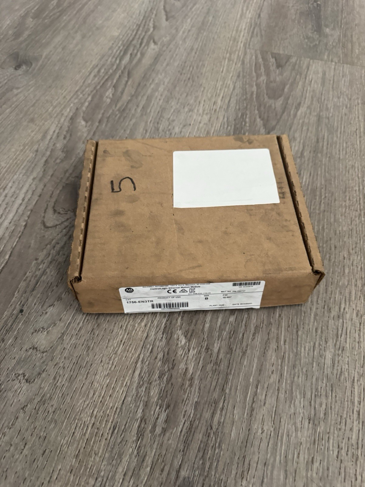 Surplus Open Allen Bradley 1756-EN3TR /B ControlLogix 2-Port EtherNet Module New