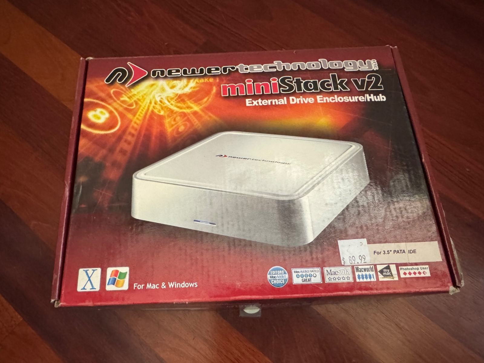 OWC Newer Technology miniStack v2 External Drive Enclosure for Vintage IDE/ATA
