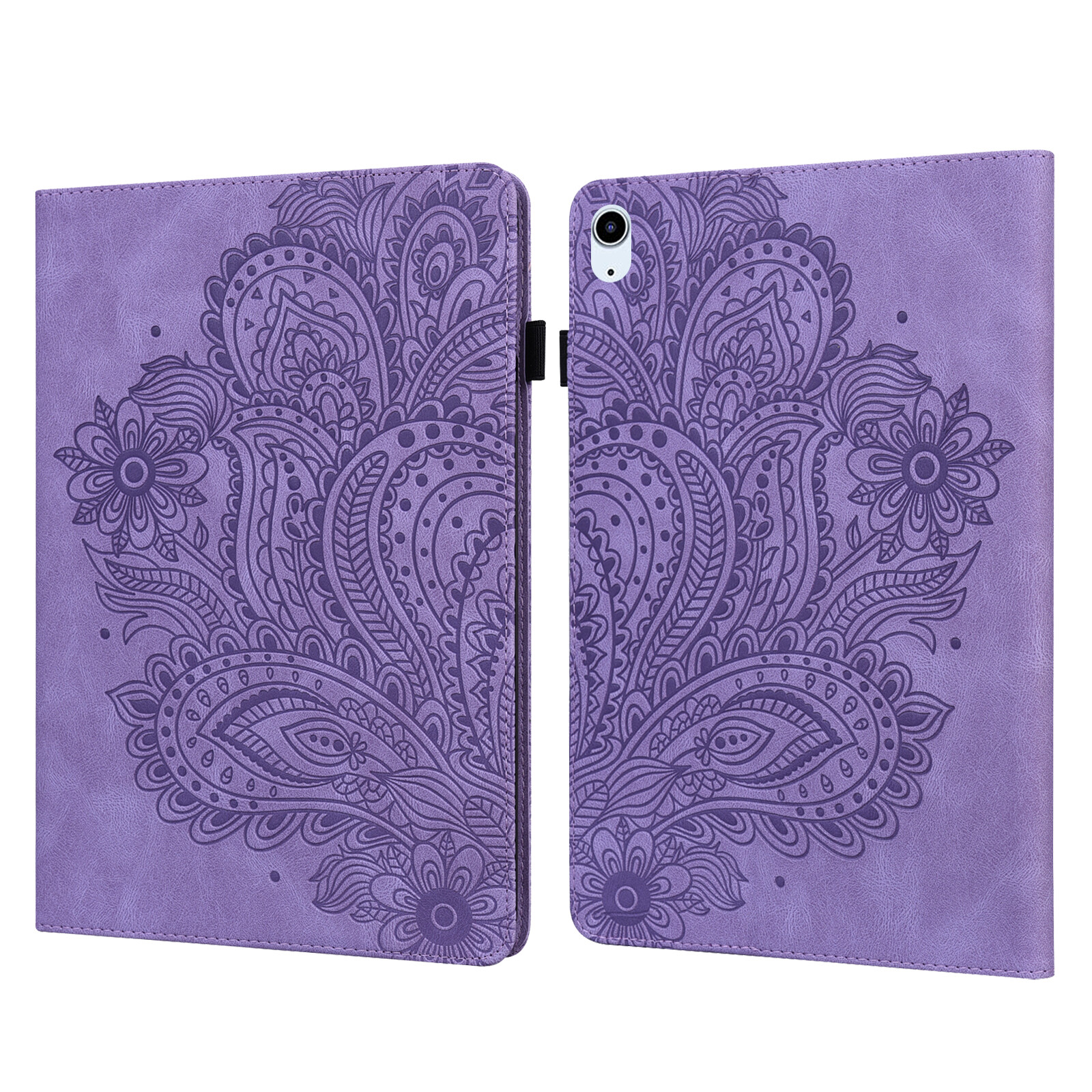 For Apple iPad 10th Gen 10.9" 2022 Patterned Leather Card Slot Stand Case Cover
