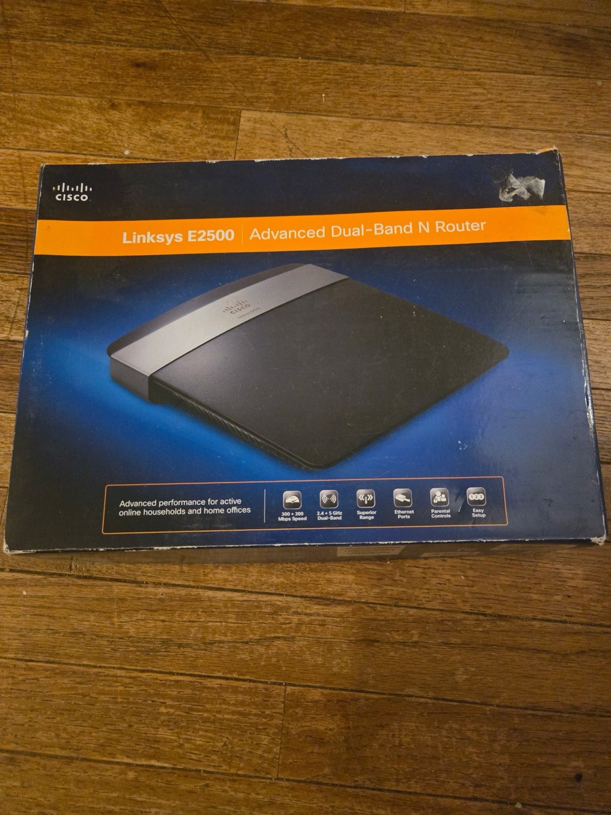 Cisco Linksys E2500 Advanced Dual-Band N Router *NEW* 