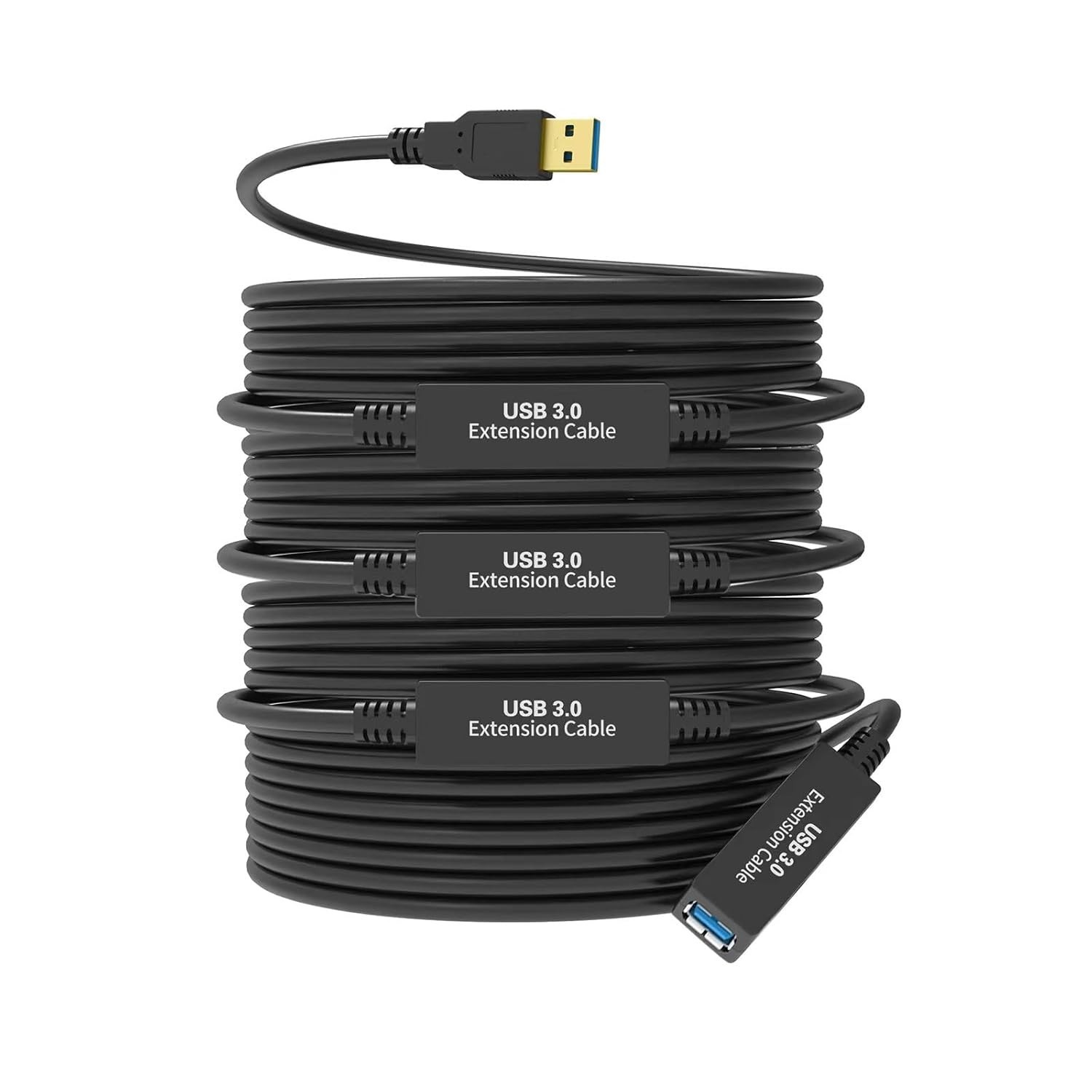 USB 3.0 Active Extender Cable with Signal Amplifier