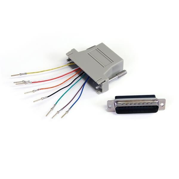 StarTech.com W128429333 GC258MF Db25 To Rj45 Modular Adapter - M/F ~E~