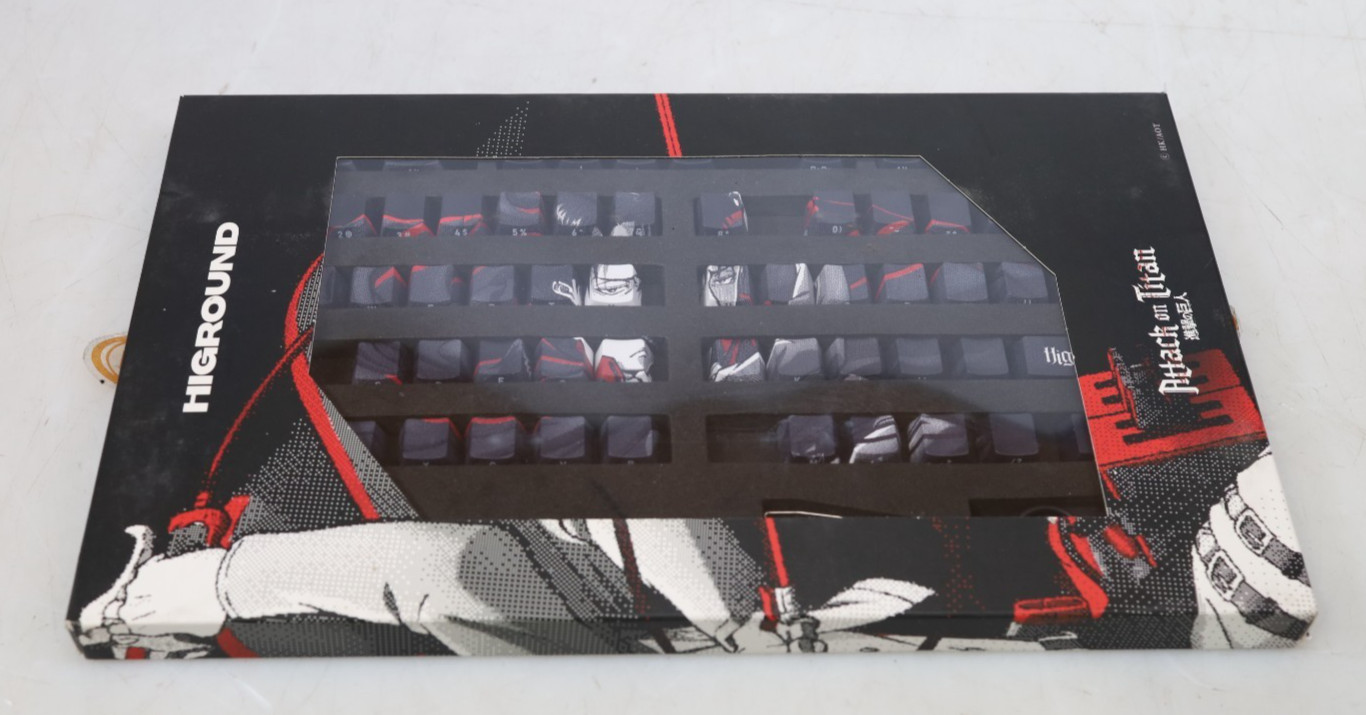 Attack on Titan x Higround Levi Keycaps
