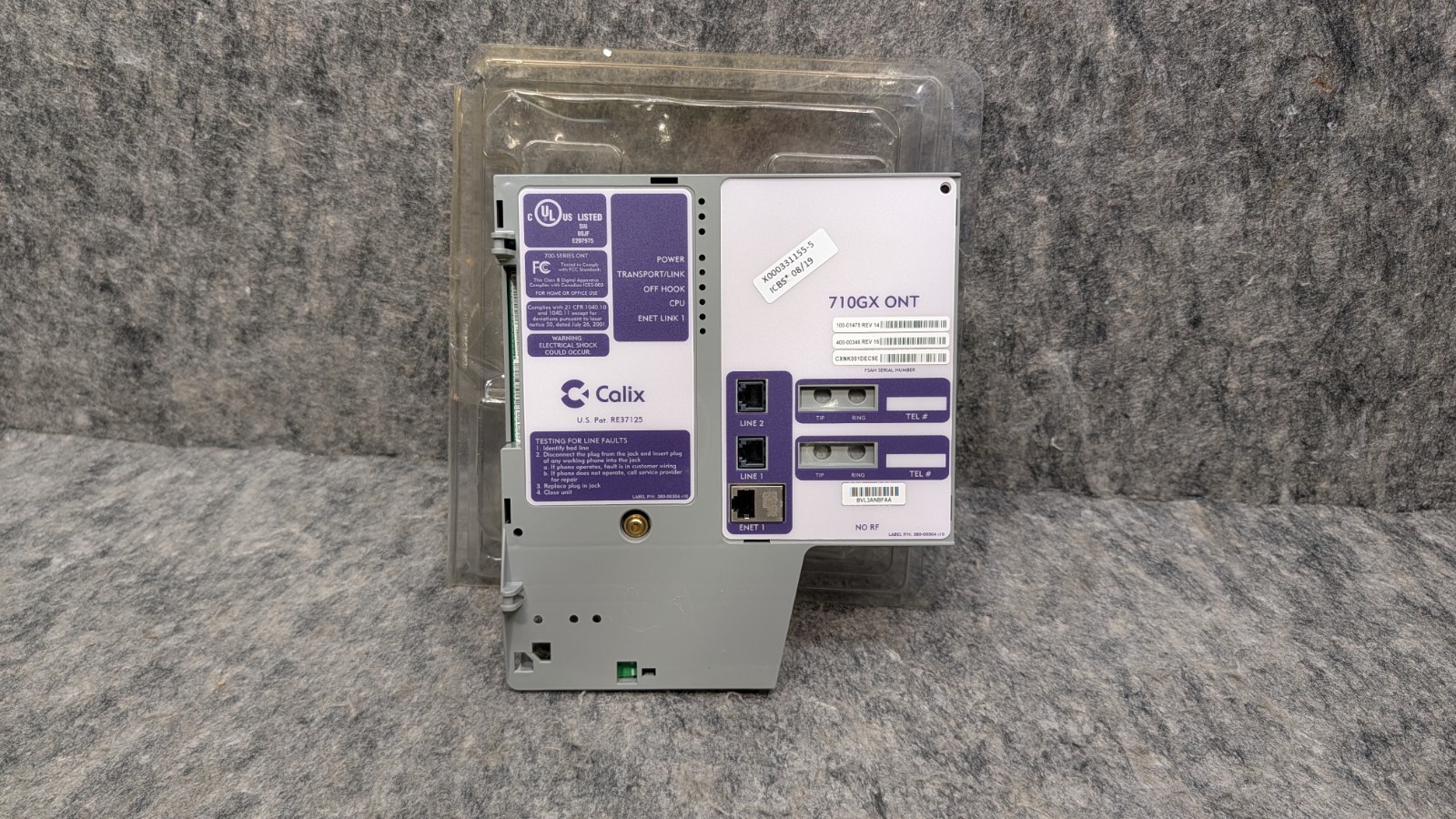 Calix 760GX ONT Optical Network Terminal