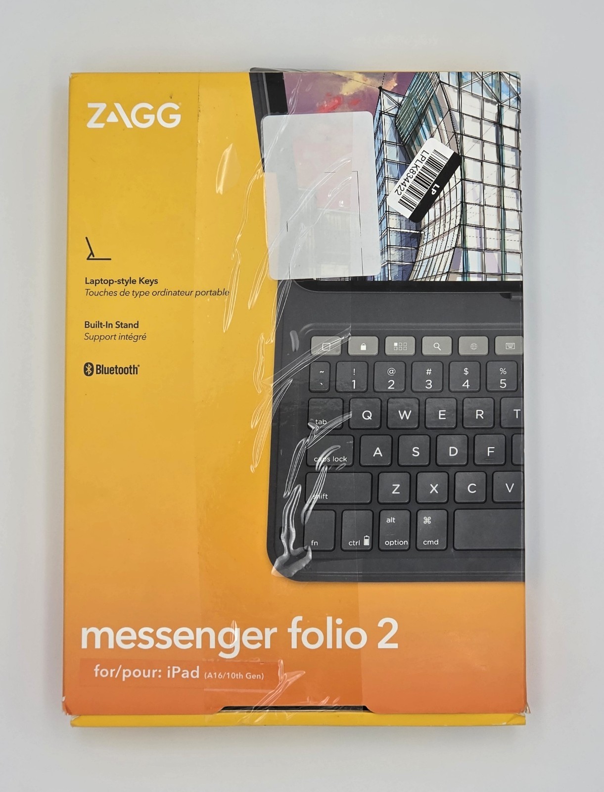 ZAGG Messenger Folio 2 Keyboard Case iPad 10th Gen A16 10.9" Bluetooth Stand