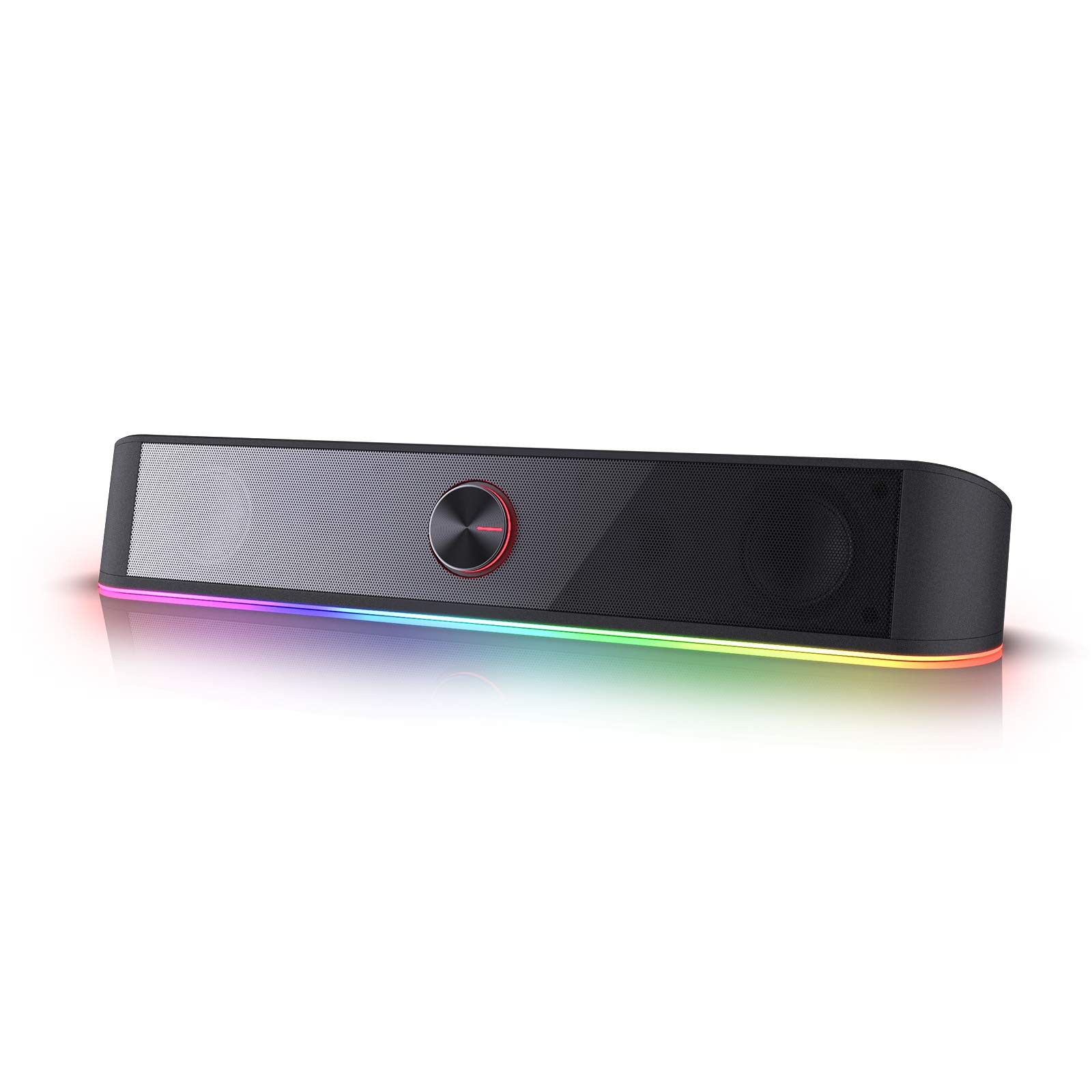 Redragon GS560 RGB Desktop Soundbar, 2.0 Channel Computer Speaker with Dynami...