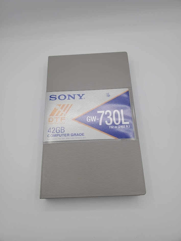 Sony GW-730L Tape Media Cartridge 42 GB Digital Tape Format Archiving Data Qty 2
