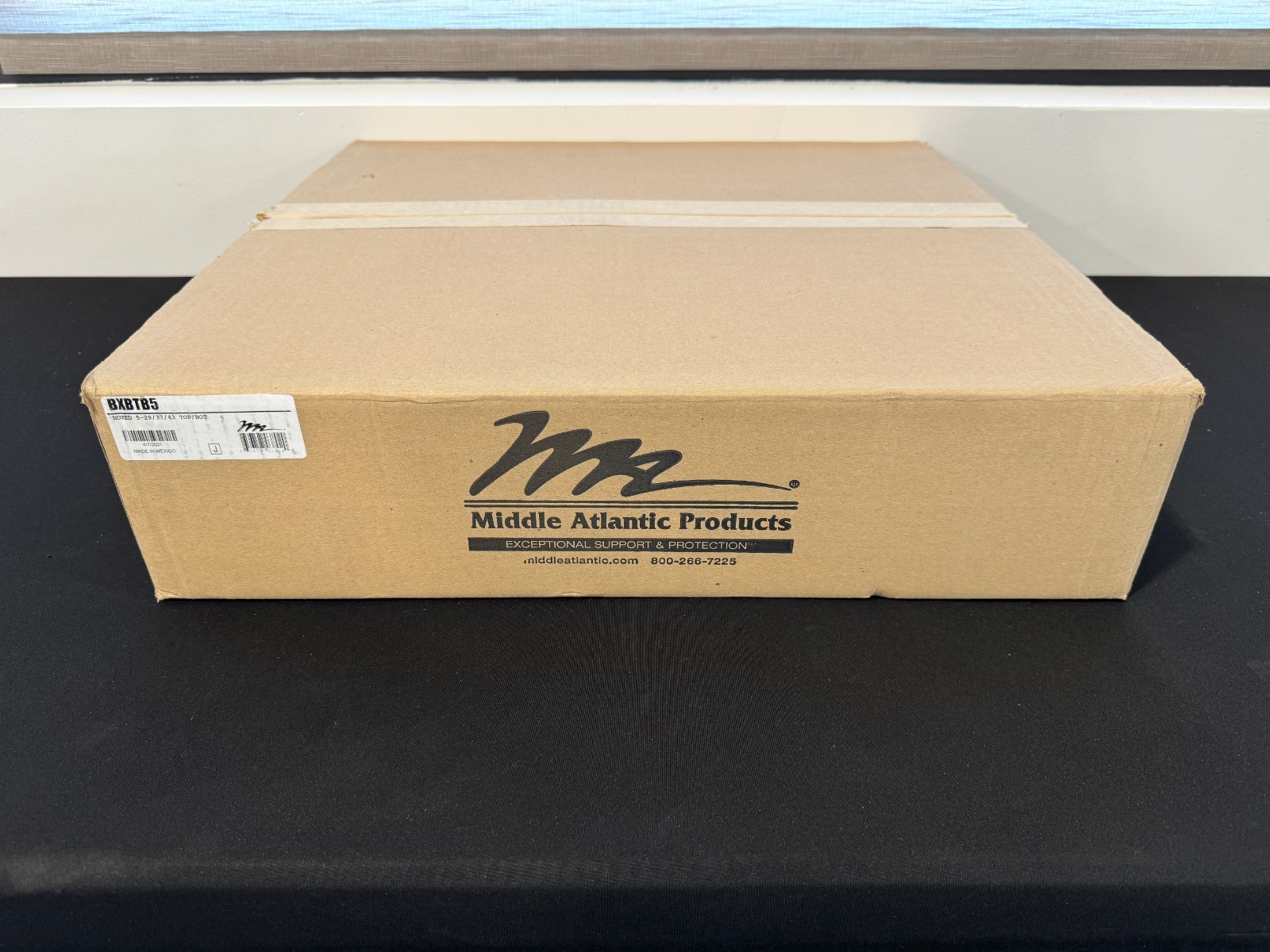 NEW Middle Atlantic BXBTB5 Slim 5 Equipment Rack Top/Bottom ONLY 