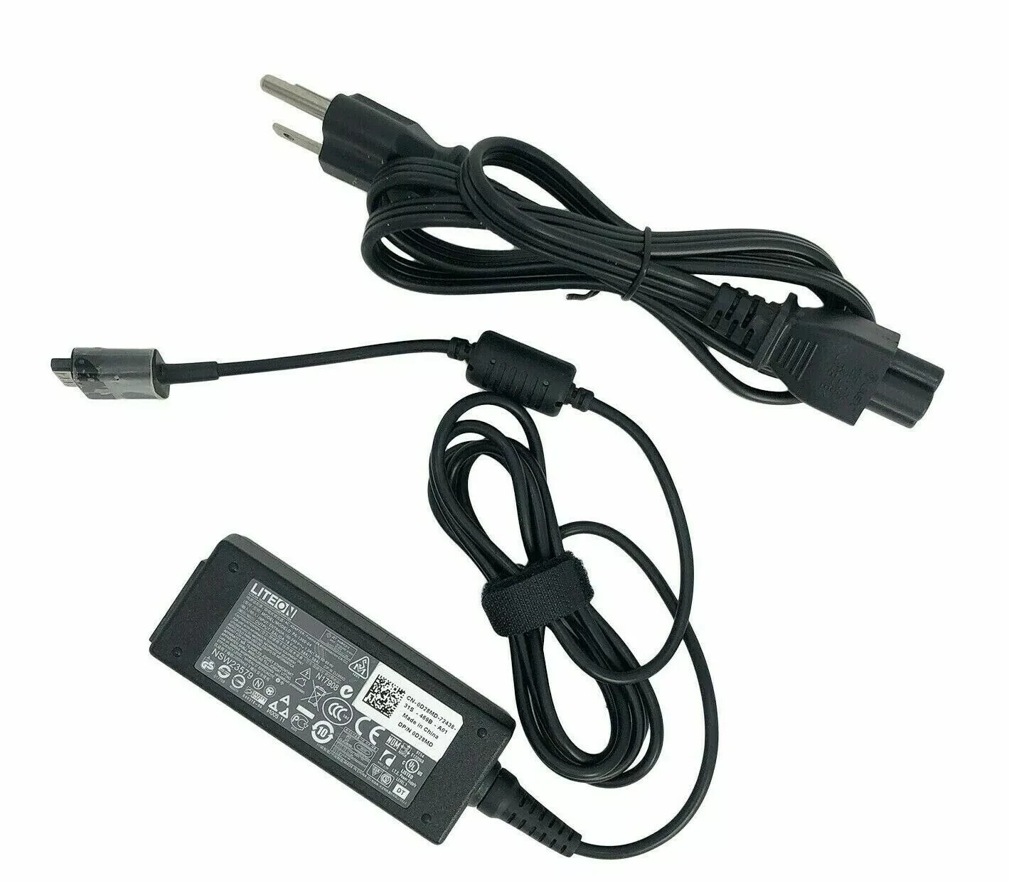 NEW Genuine Liteon 30W Adapter For Dell Streak Tablet Charger 5 7 10 Pro D28MD