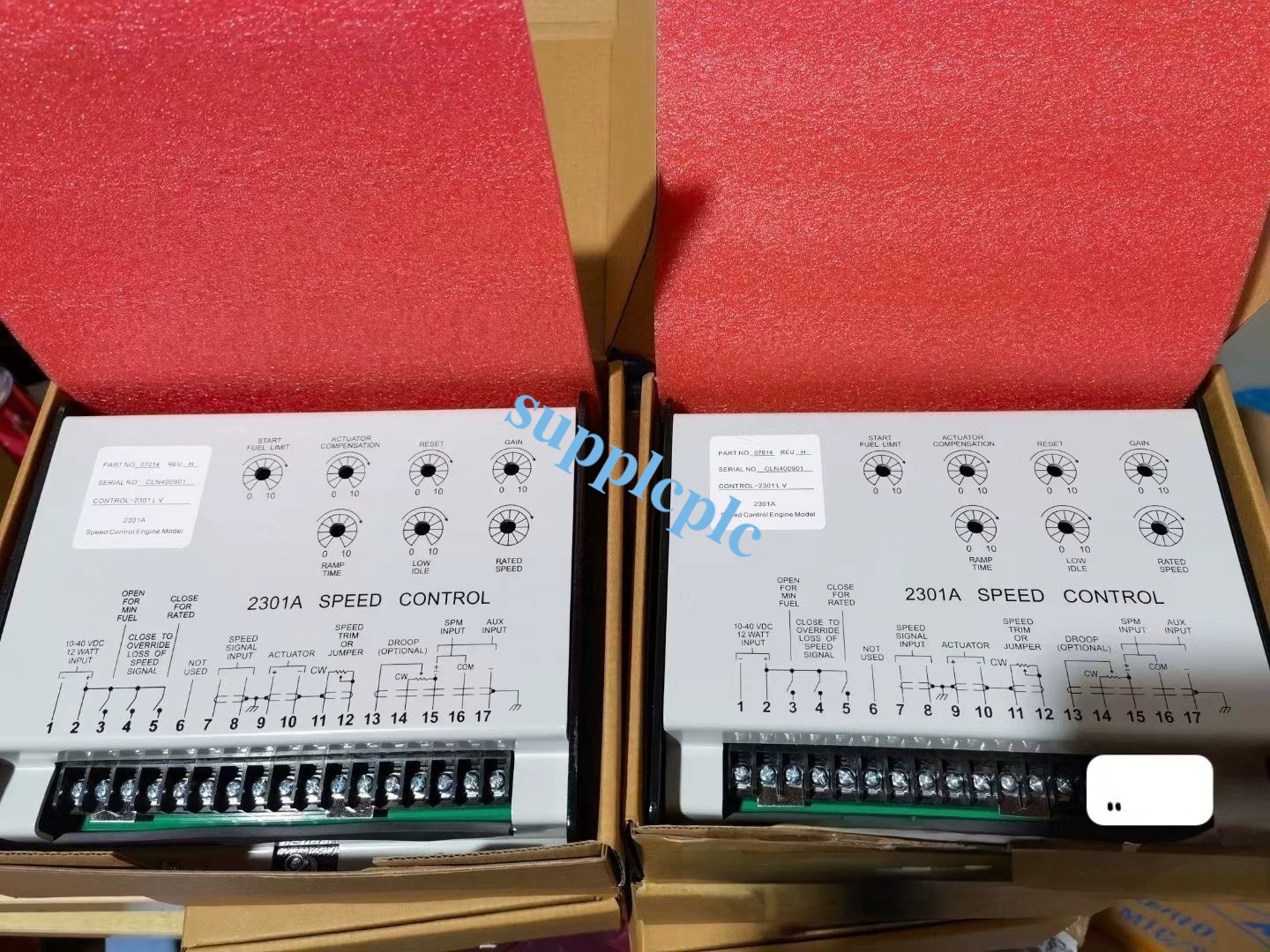 9907-014 2301A1 PC New OEM 9907-014 2301A SPEED CONTROL WOODWARD FedEx or DHL