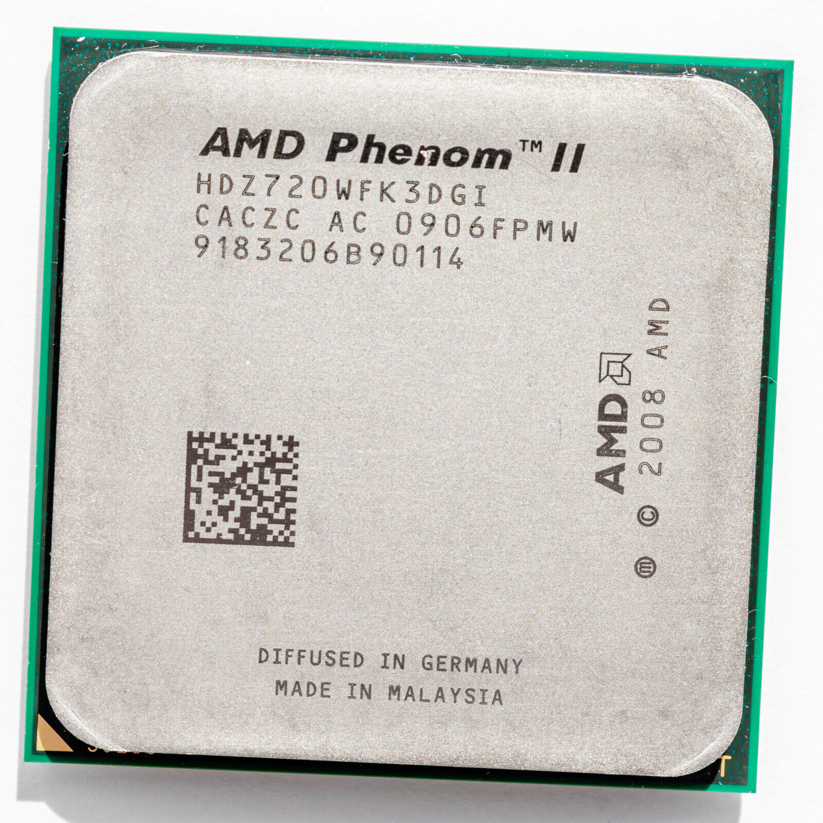 AMD Phenom II X3 720 Black Edition Triple Core AM3 Processor HDZ720WFK3DGI 95W