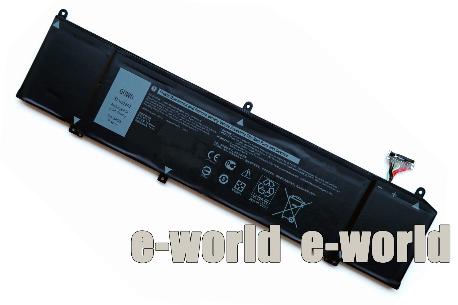 90Wh New Battery XRGXX For Alien-ware M15 2018 Year M17 R1 G7 7590 7790 Series