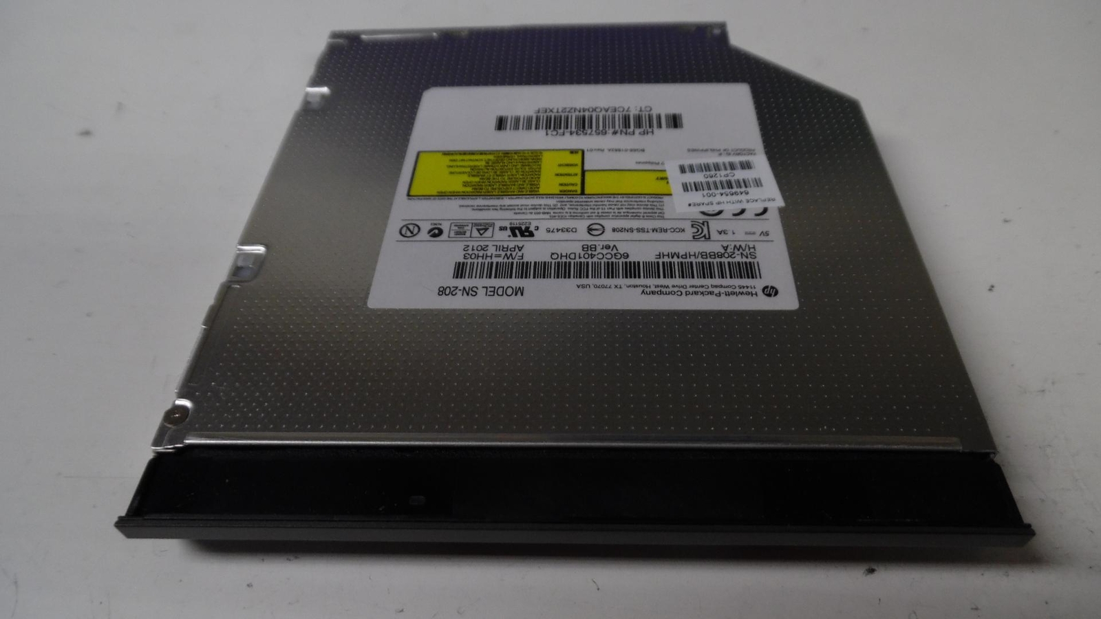 For HP ProBook 6560b - DVD±RW Internal Optical Drive - 649654-001