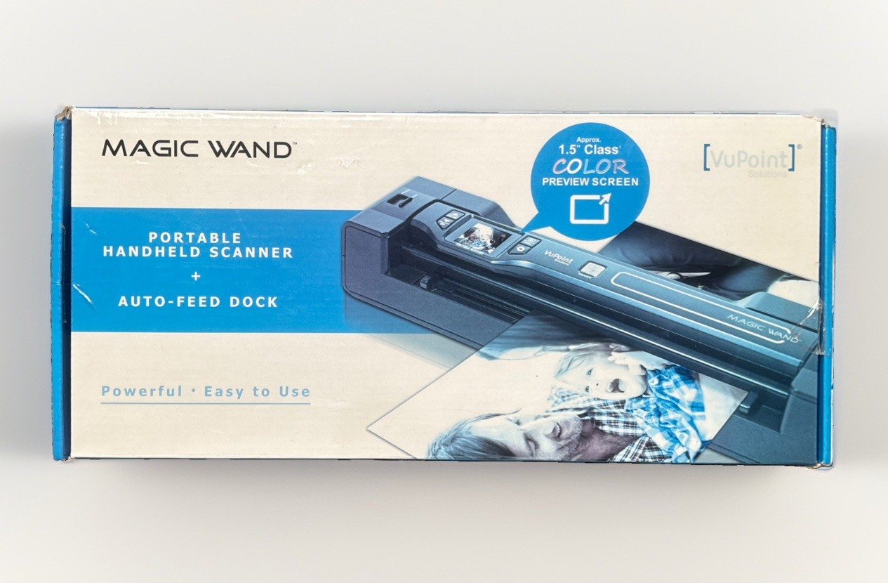 VuPoint Magic Wand 4 Portable Handheld Scanner w/Auto Feed- PDSDK-ST470T-VP