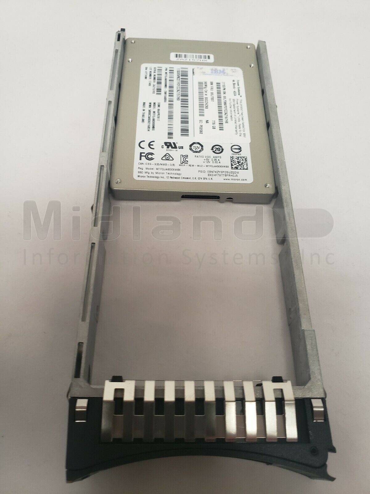 IBM ES8C 775GB SAS SFF-2 SSD 10-DWPD (4224 Byte) eMLC4 (AIX)