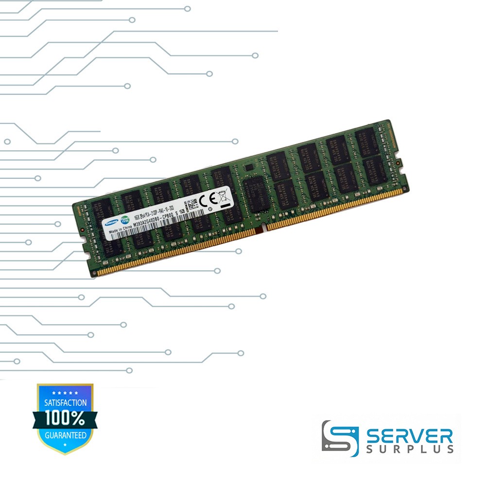 Samsung 16GB DDR4-2133 PC4-17000 2Rx4 ECC REG RDIMM M393A2G40DB0-CPB0Q