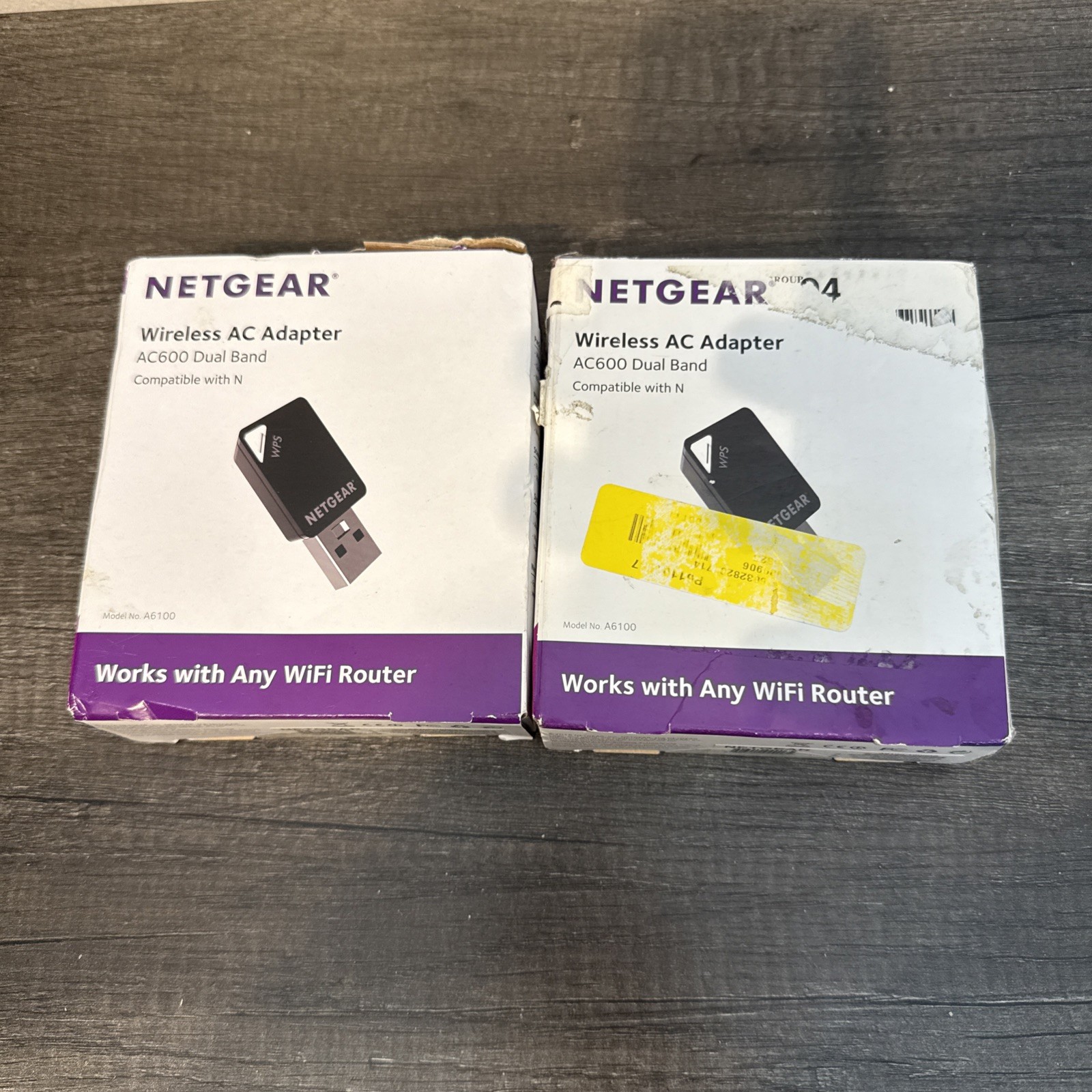 NETGEAR AC600 Wi-Fi USB 2.0 Mini Adapter for Desktop PC - Black