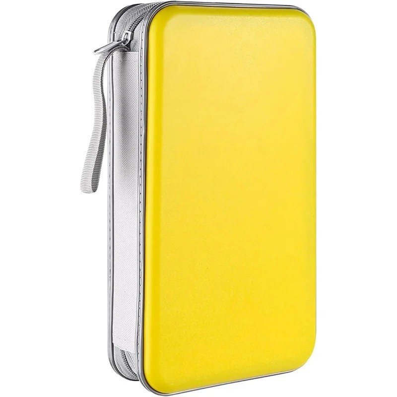 96 Capacity CD DVD Storage Case Portable Disc Holder Organizer Wallet Car Travel