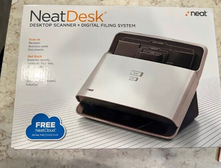 Neat Desk ND1000 Desktop Scanner and Digital Filing System