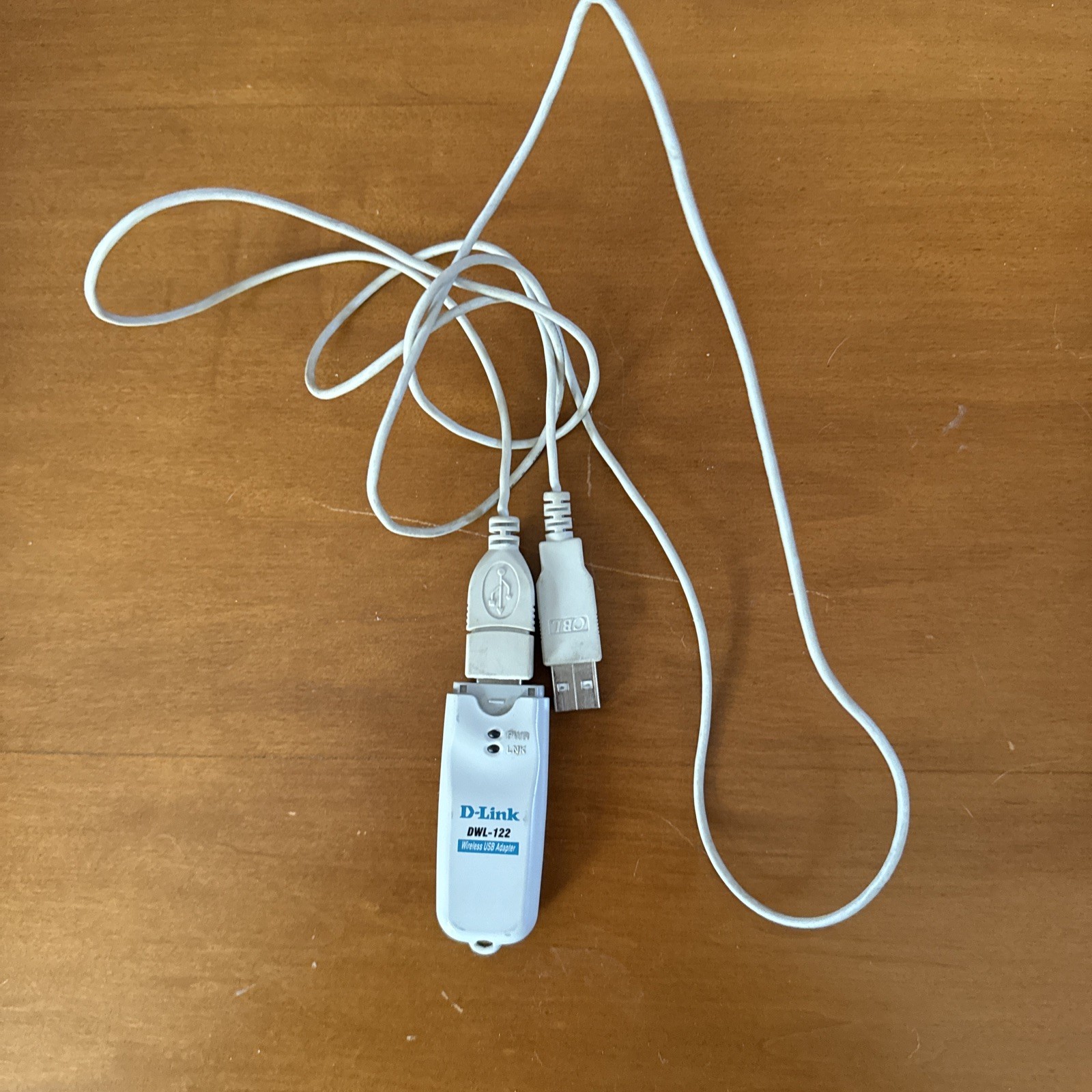 TESTED D-Link DWL-122 WirelessUSB Bluetooth ExtensionCable WORKS