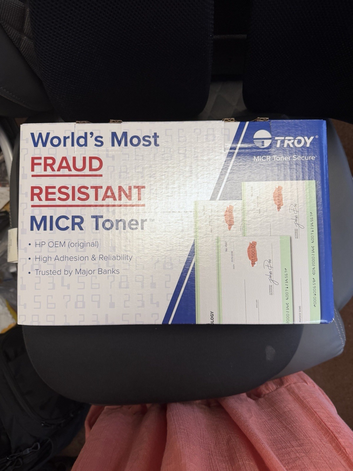 TROY MICR Toner Secure High Yield 02-W1380X-001 Black Laser for HP 3001