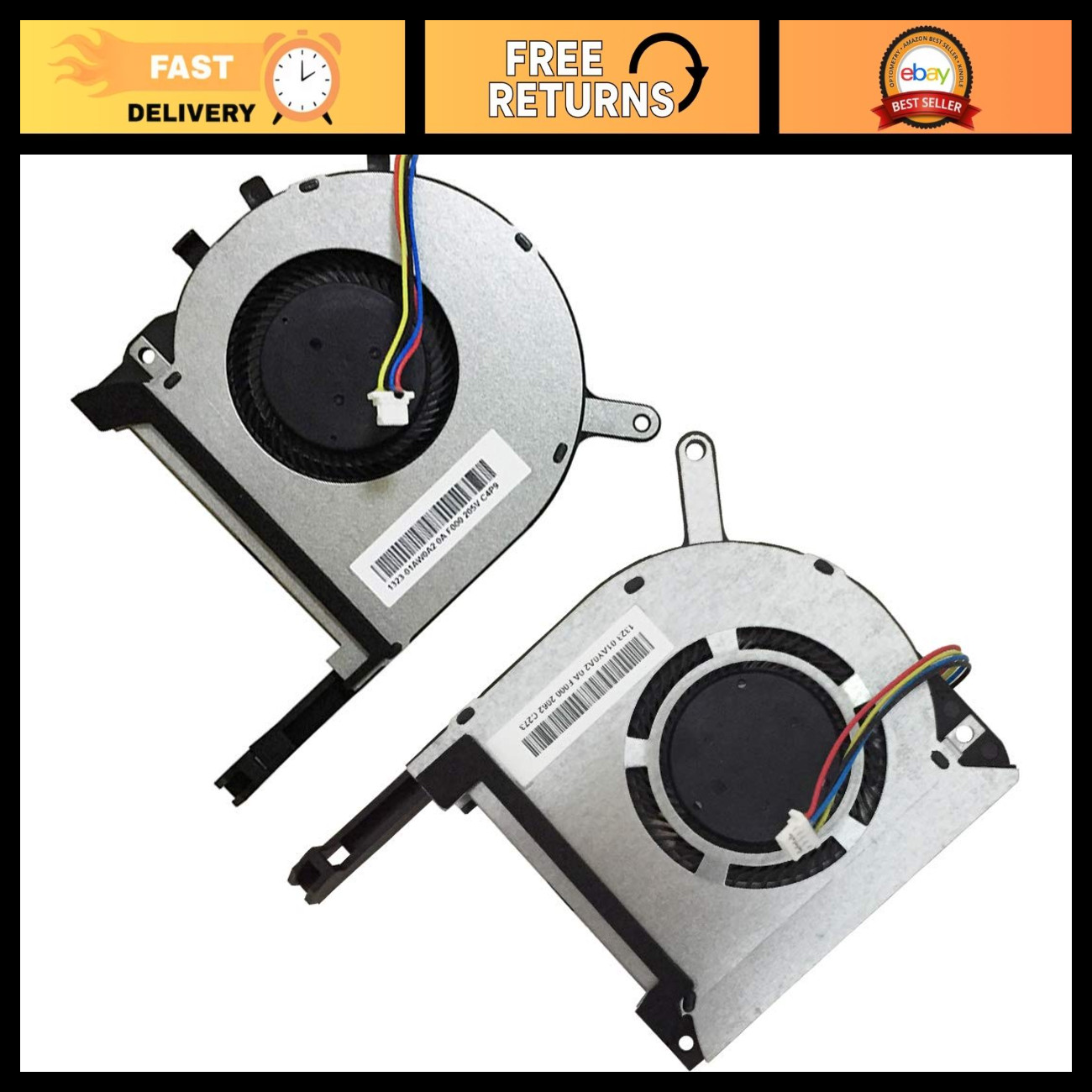 High-Performance CPU GPU Cooling Fans for TUF Gaming FA506IV FX506LI Series