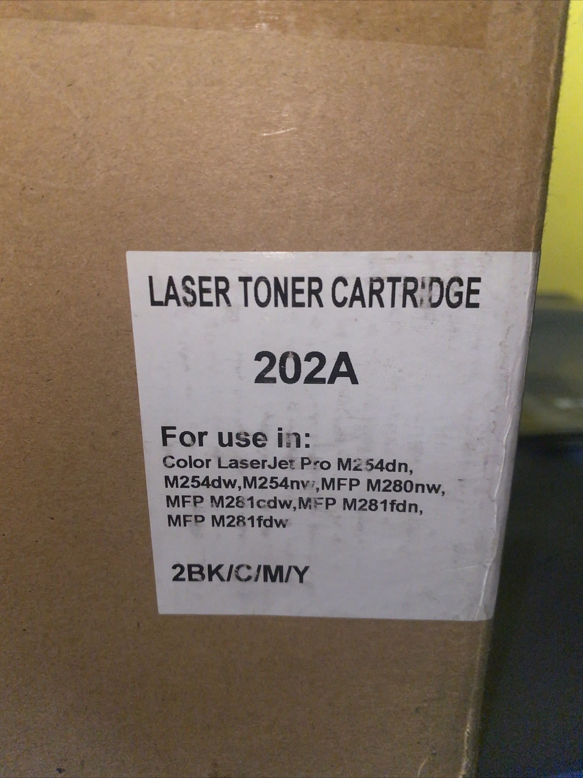 Laser Toner Cartridges Pack Of 5