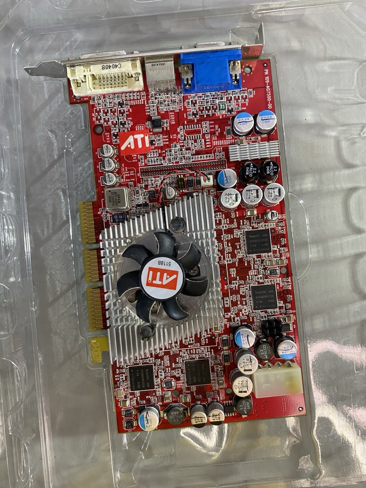 ATI Radeon 9800 Graphics Card 256 MB AGP PN 109-A07500-00 -for Power Mac G4
