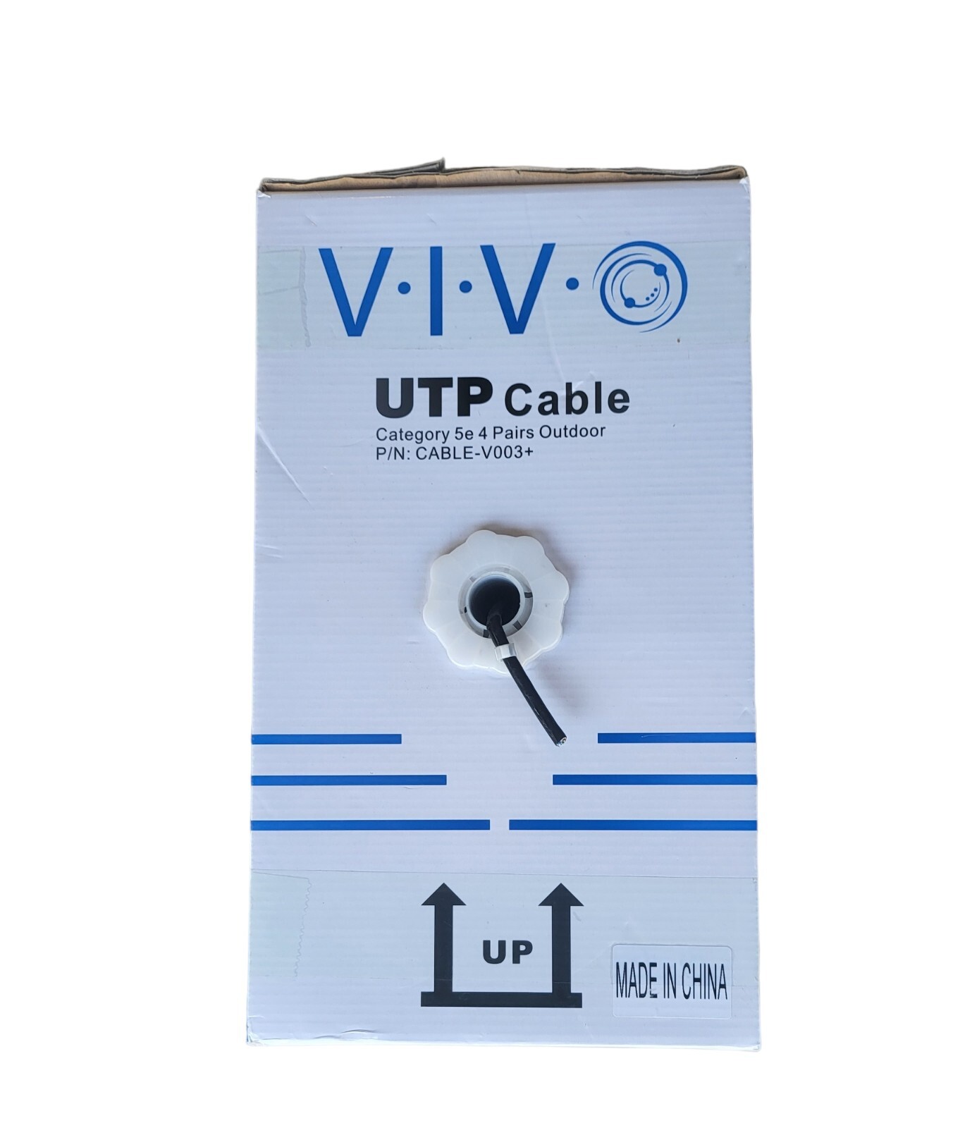 VIVO  1,000ft Cat5e Ethernet Network LAN Cable UTP Waterproof Outdoor Burial 