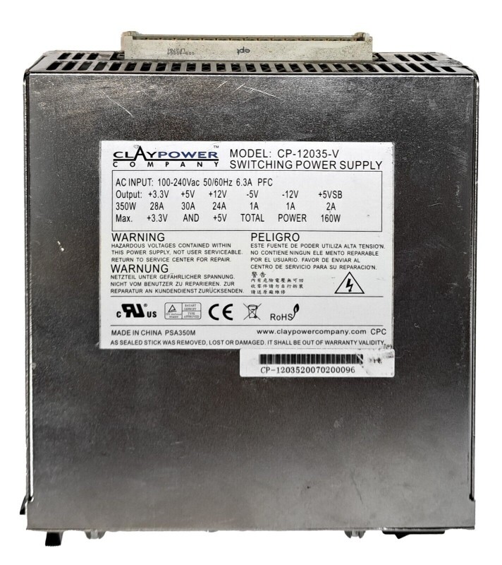 CLAY POWER CP-12035-V 350W SWITCHING POWER SUPPLY