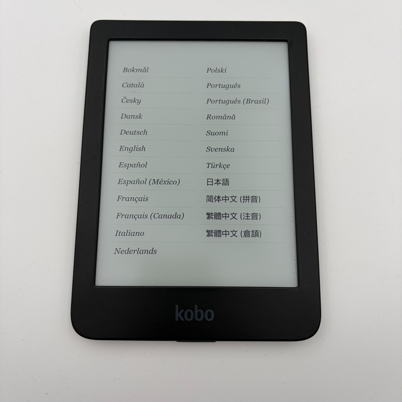 Kobo Clara HD eReader Tablet N249 A1*