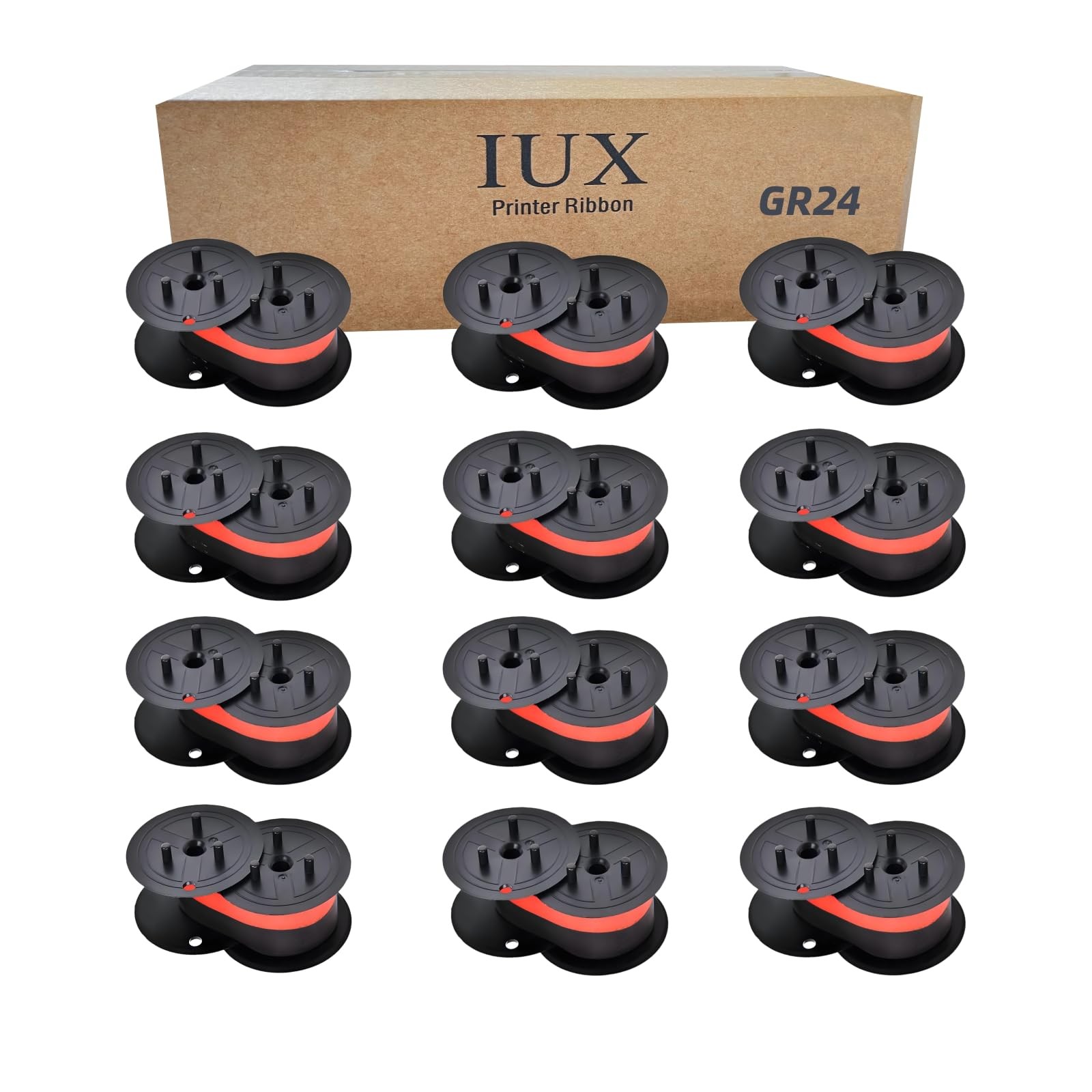 GR24 Universal Twin Spool Calculator Ribbon Compatible for Porelon 11216