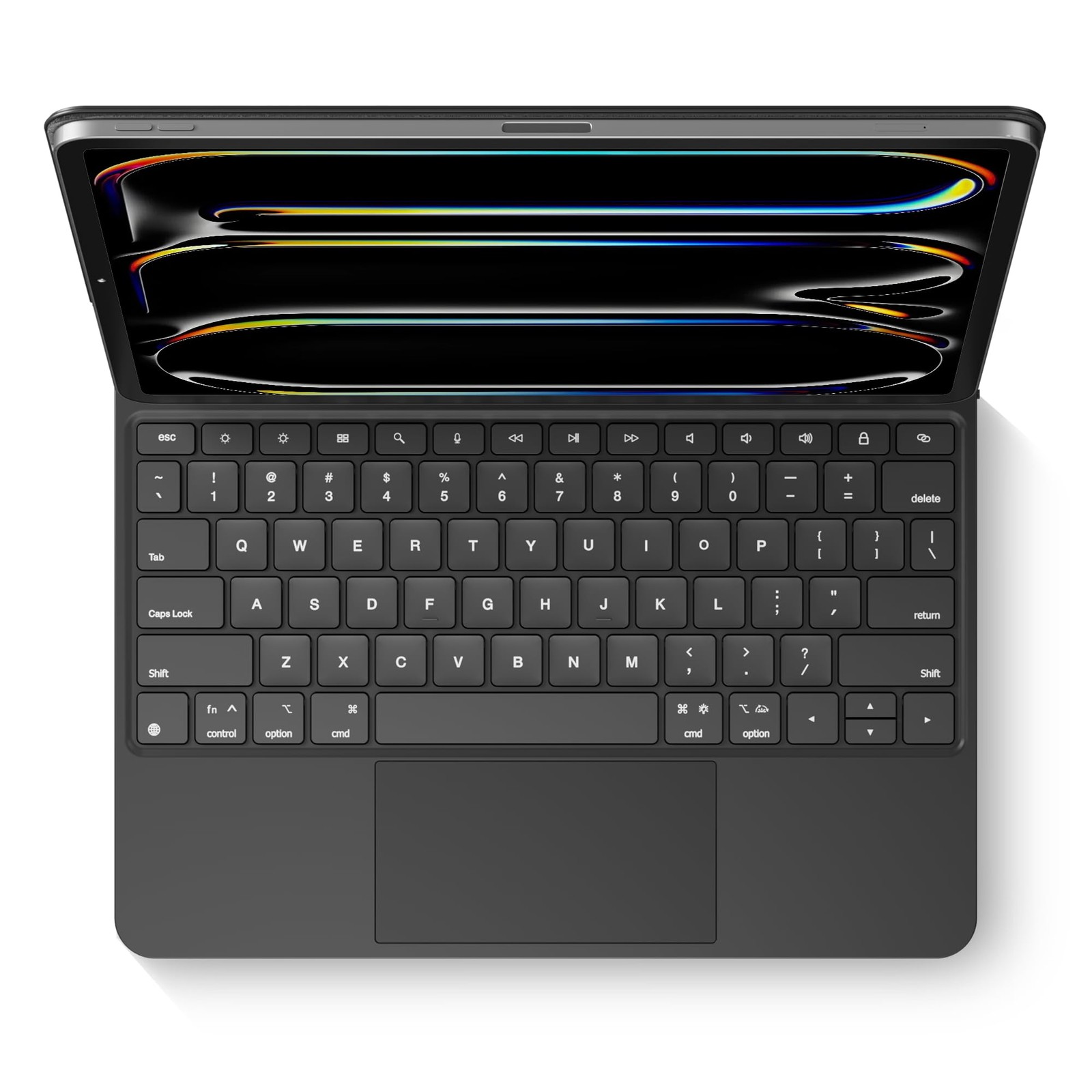 Wireless Magic Keyboard Case for Apple iPad Pro 13-inch (M5 2025, M4 2024):