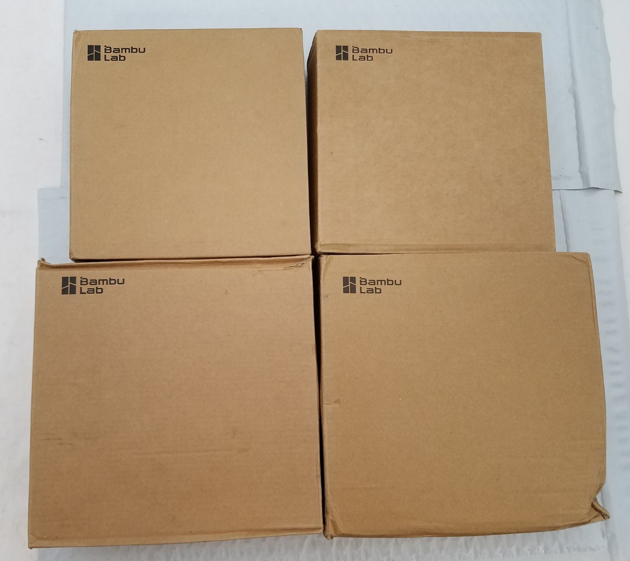 Lot of 4 Bambu Labs 3D Filament Refills