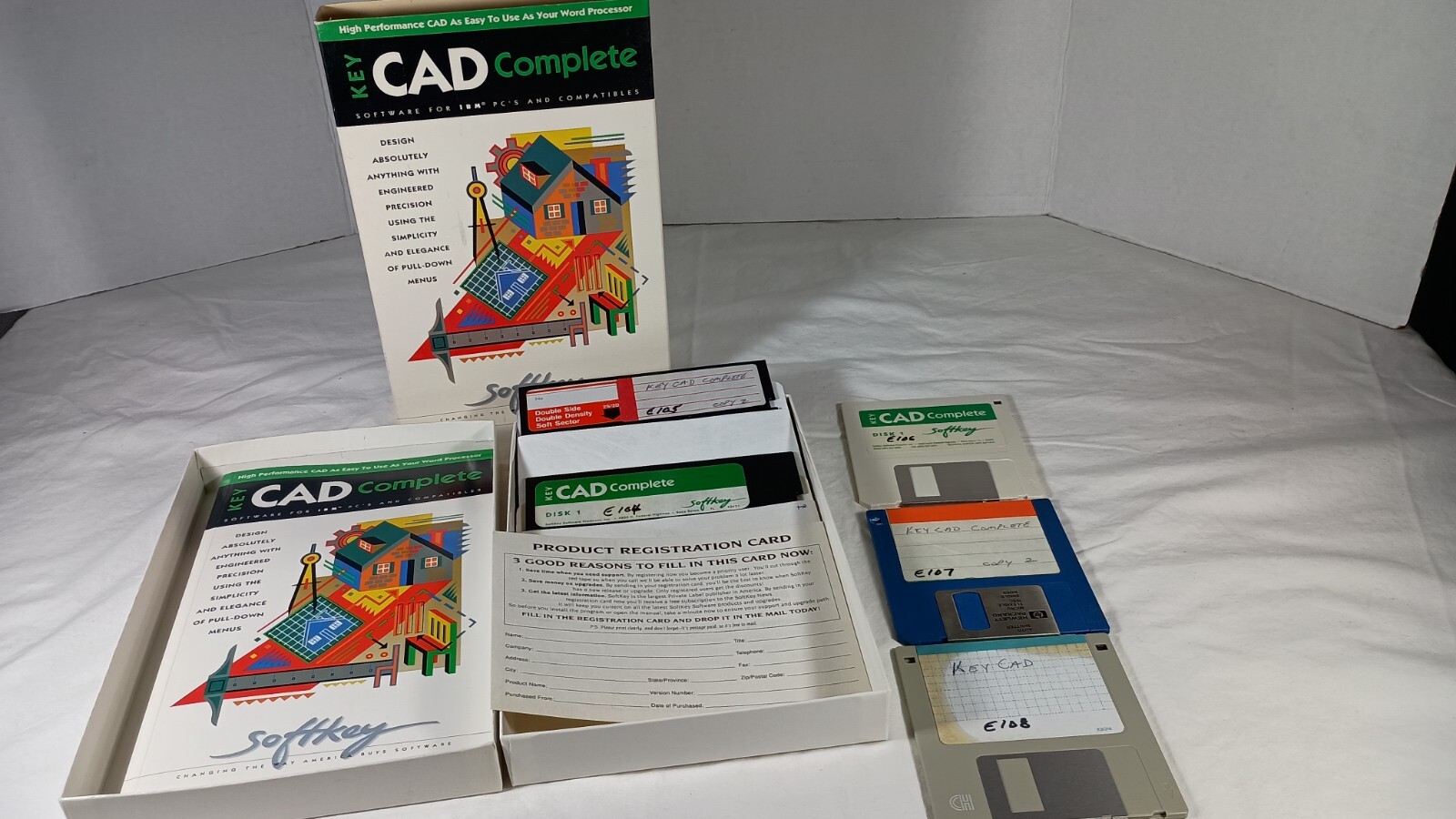 Key CAD Complete Software For IBM PC’s And Compatibles Soft key Version 5.0