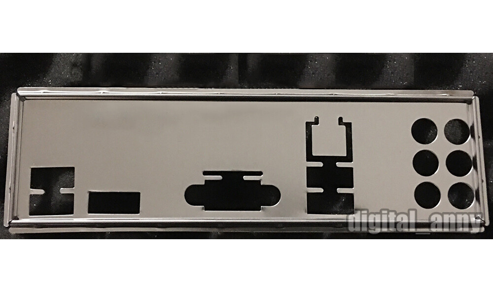 OEM I/O Shield For ASUS H81M-E M52AD DP_MB Motherboard Backplate