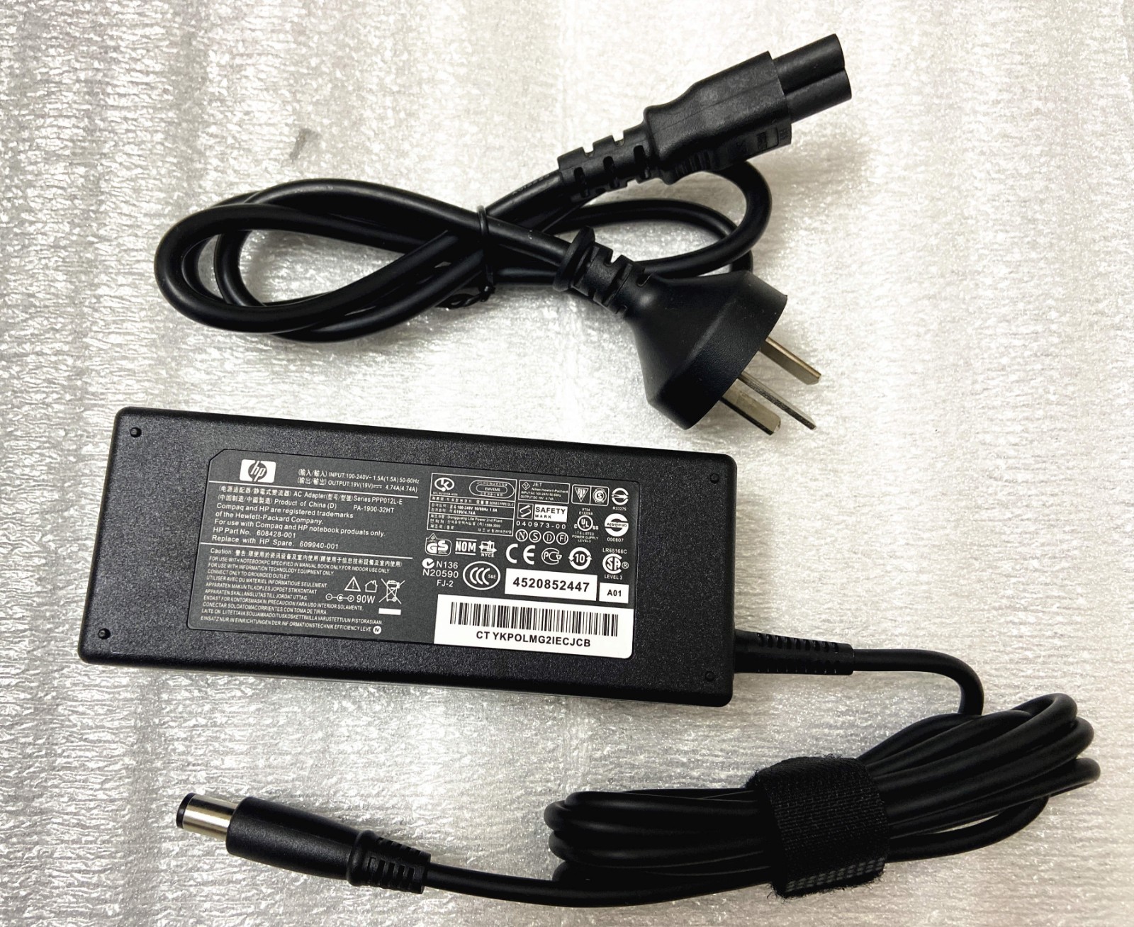 NEW Genuine 90W Adapter Charger Pavilion/Elitebook/2000/Compaq/ProDesk/EliteDesk