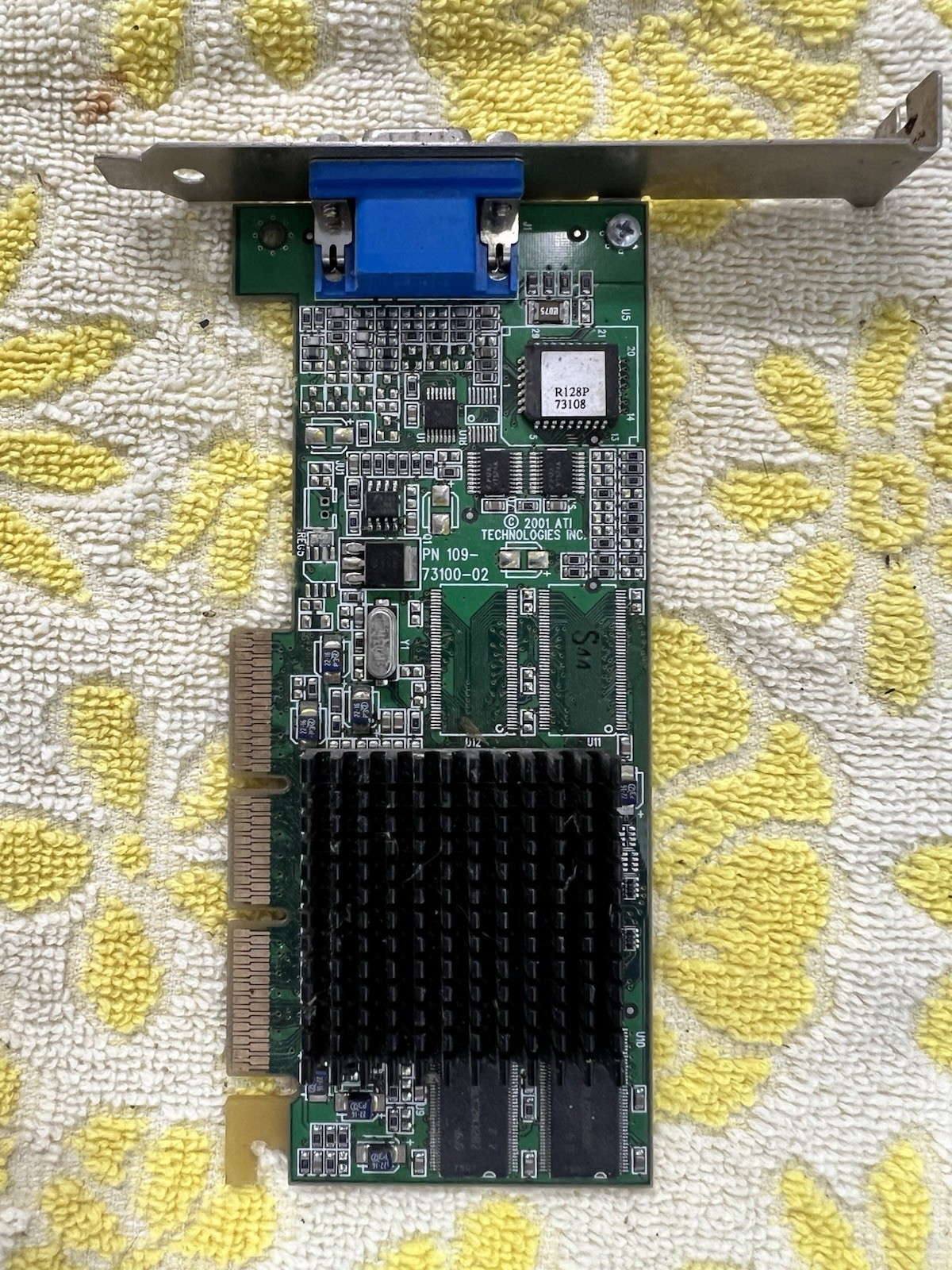ATI Rage 128 Pro Ultra 32MB AGP VGA – P/N 109-73100-02 / 1027311402 – Dell OEM