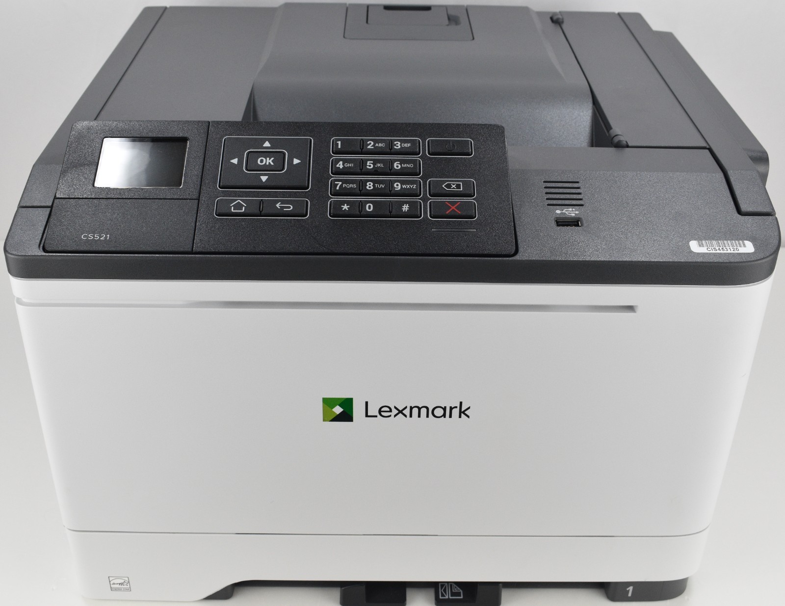Lexmark CS521dn Color Laser Duplex Network Printer 979 Page Count w/ 82% Toner