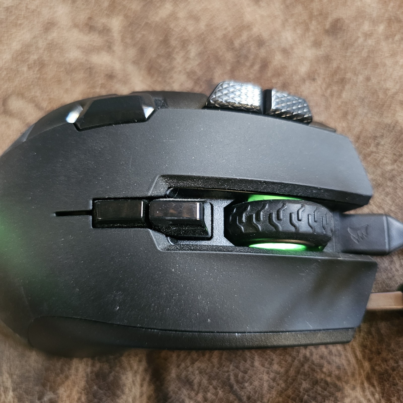 CORSAIR IRONCLAW WIRELESS RGB Rechargeable Gaming Mouse - Black