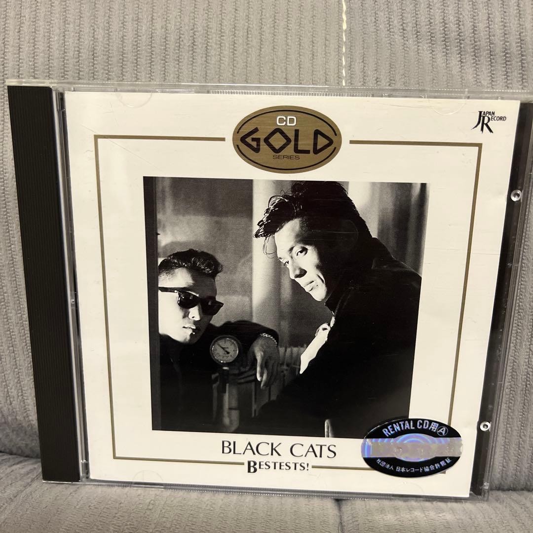 Black Cats Best Album CD Rockabilly Magic Used with rental sticker