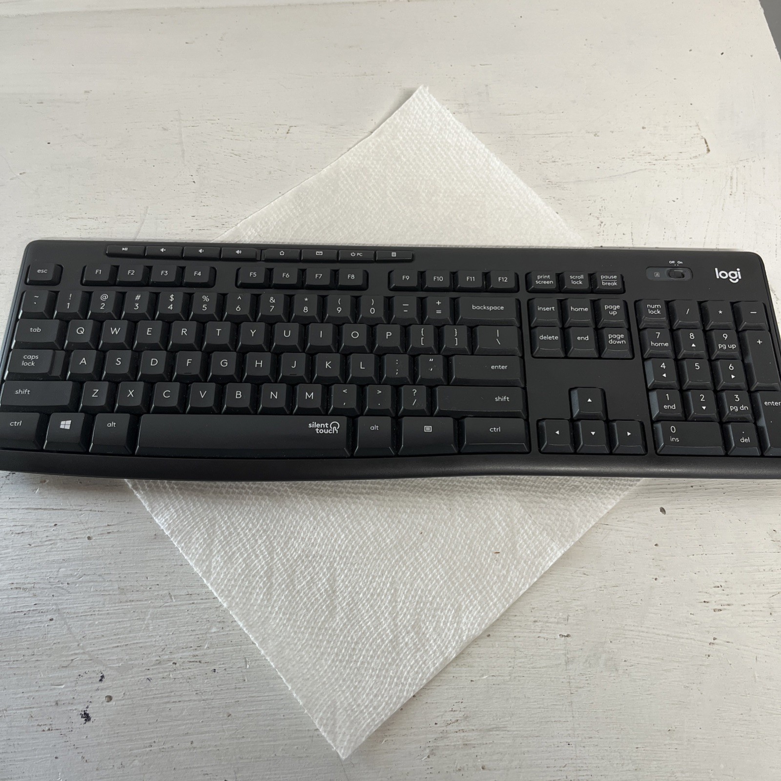 Logi SilentTouch K295 Wireless Keyboard QWERTY
