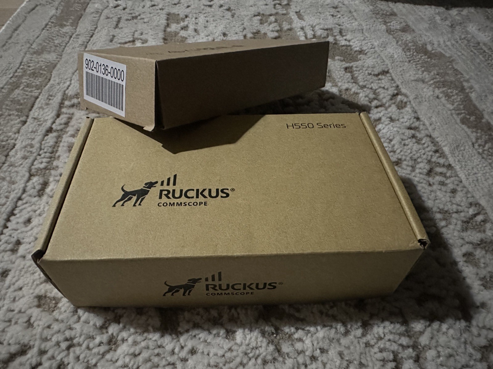 Ruckus Networks H550 Series Wi-Fi 6 Wall-Mounted Indoor Access Point (w/extras)