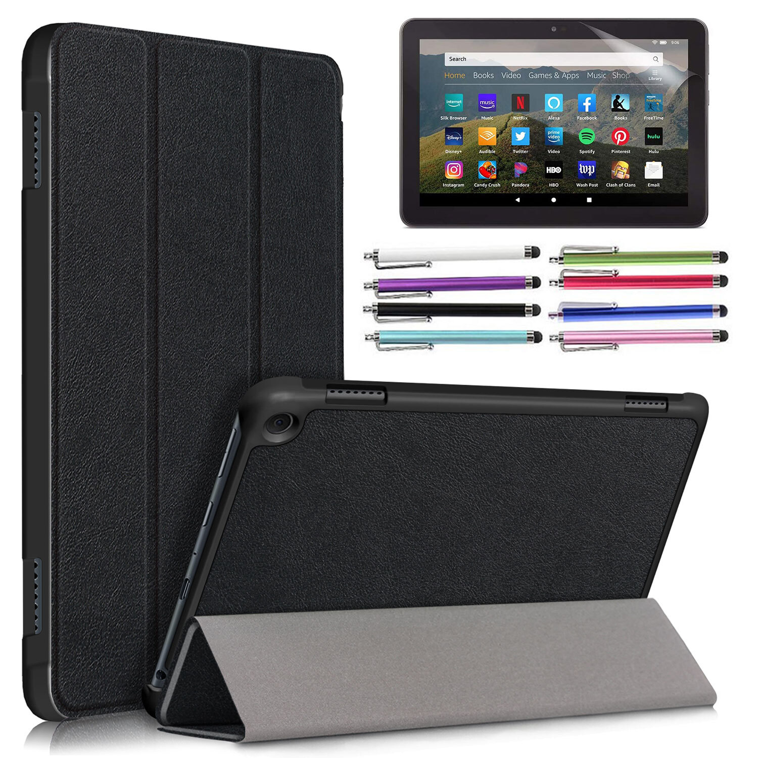 Case for Amazon Fire 7/ HD 8/ HD 10/ Fire Max 11 13th/12th/11th/10th Gen Cover