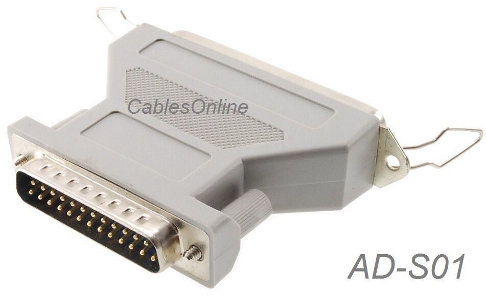 DB25 Male to CN50 Female SCSI Adapter, CablesOnline AD-S01